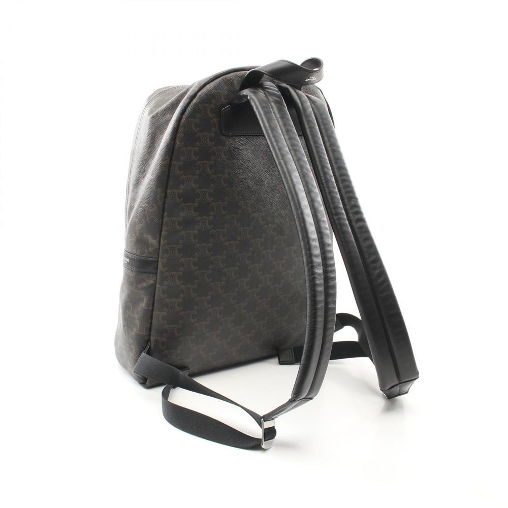 Celine Triomphe Backpack Black Leather - image 1